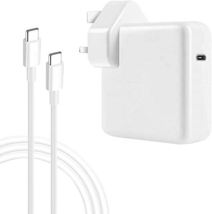 Picture of Charger Compatible MacBook 2018 2025 Included White