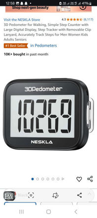 Picture of Pedometer Walking Counter Removable Accurately