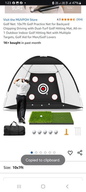 Picture of MUVPOH Golf Net Dual Turf All