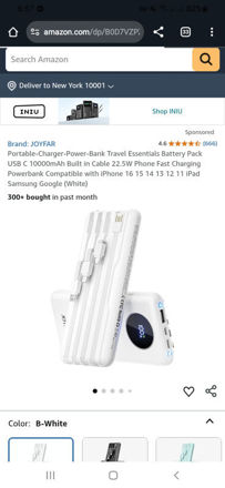Picture of Portable Cellphones Waterproof External Flashlights