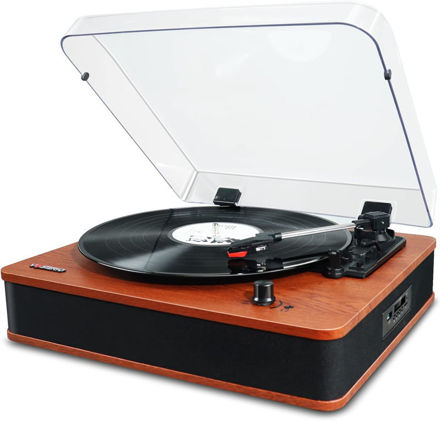 Picture of VOSTERIO Bluetooth Versatile Turntable Recording multicolor