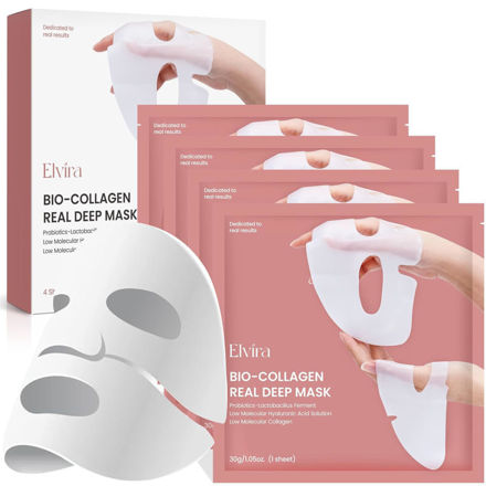 Show details for Bio Collagen Face Mask Moisturizing Picture of Bio Collagen Face Mask Moisturizing