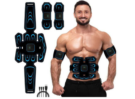 Picture of Elektrostimulator Trainingsger%C3%A4t Bauchmuskeltrainer Muskelstimulationsger%C3%A4te Wiederaufladbar