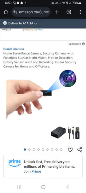 Picture of Surveillance Security Functions Detection Recording