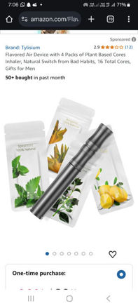 Picture of Flavored Device Inhaler Natural Switch