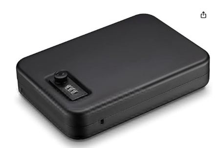 Picture of Heavy Duty Portable Gun Safe Handguns