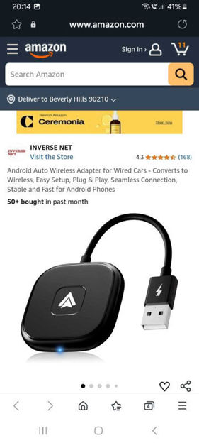 Picture of Android Auto Wireless Compatible Producted