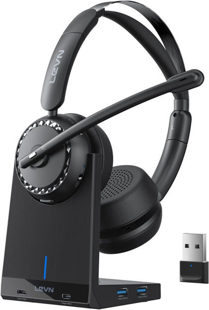 Picture of Cancelling Bluetooth Headphones Microphone