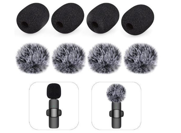 Picture of Wireless Windscreen Microphone Highlight Windproof