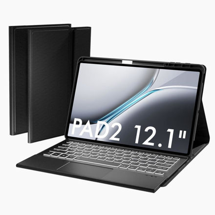 Picture of DoohowCase Keyboard Bluetooth Adjustable Kickstand