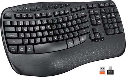Picture of Wireless Ergonomic Keyboard Compatible