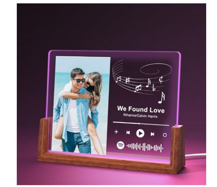 Picture of Meaningful Girlfriend Personalized Customized U shaped