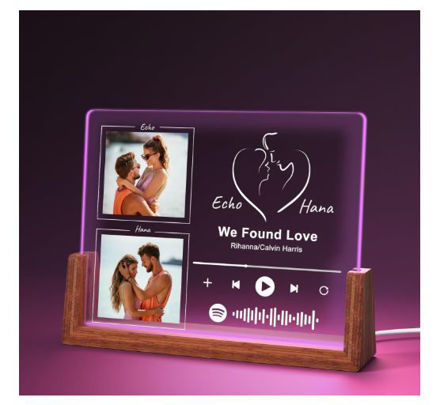Picture of Meaningful Girlfriend Personalized Customized U shaped