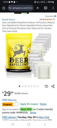Picture of Repellent Vegetable Farmland Deterrent