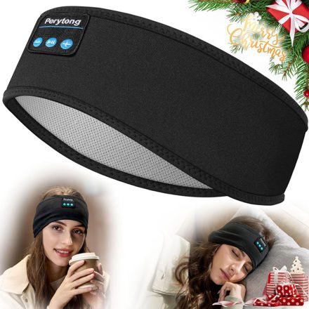 Picture of Perytong Headphones Bluetooth Ultra Thin Breathability