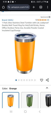 Picture of Stainless Tumbler Leakproof Insulated