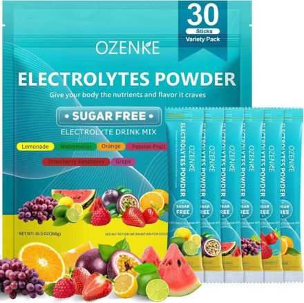 Picture of OZENKE Electrolytes Packets Hydration Electrolyte