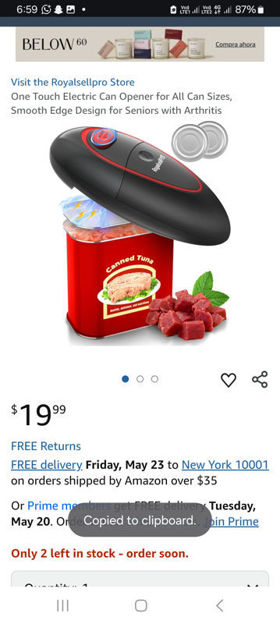 Picture of Electric Opener Smooth Seniors Arthritis