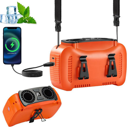 Show details for 16000mAh Rechargeable Flashlight Hands Free Camping Orange Picture of 16000mAh Rechargeable Flashlight Hands Free Camping Orange