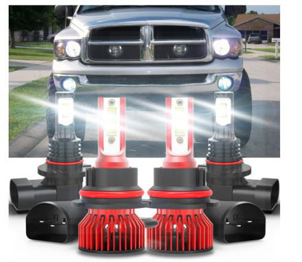 Picture of MNWHUC Dodge 9007 Lights Combo