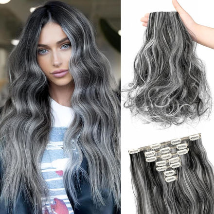 Picture of Extensions Natural Synthetic Hairpiece