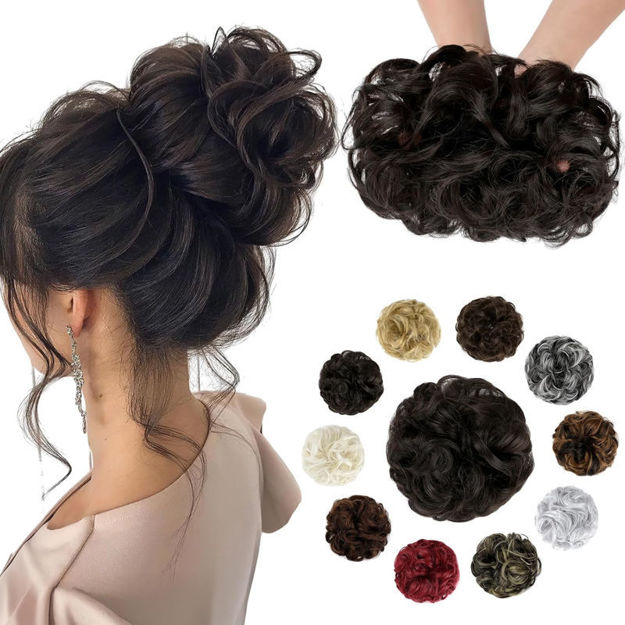 Picture of Scrunchies Elegant Chignon Hairpieces