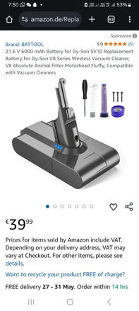 Picture of Replacement Wireless Absolute Motorhead Compatible