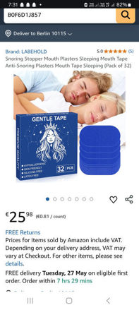 Picture of Snoring Stopper Plasters Sleeping Anti Snoring
