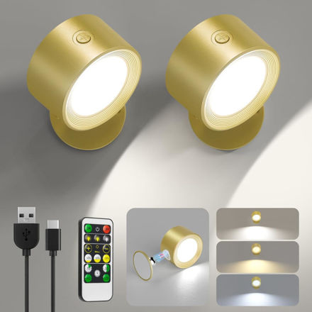 Show details for Rechargeable Operated Temperatures Dimmable Picture of Rechargeable Operated Temperatures Dimmable