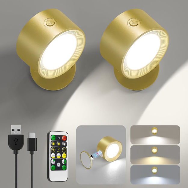 Picture of Rechargeable Operated Temperatures Dimmable