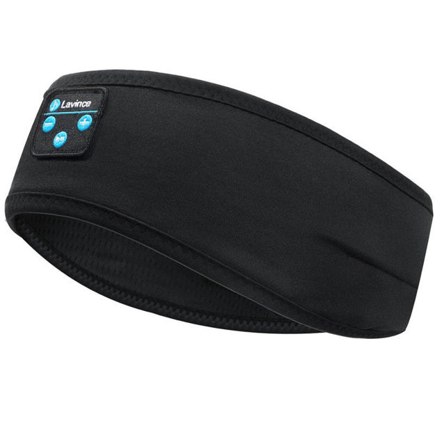 Picture of Headphones Bluetooth Headband Earphones Ultra Thin