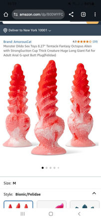Picture of Monster Tentacle Fantasy StrongSuction Creature