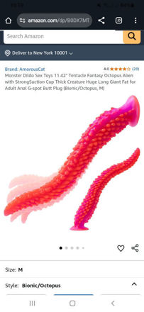 Picture of Monster Tentacle Fantasy StrongSuction Creature