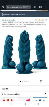 Picture of Monster Tentacle Fantasy StrongSuction Creature