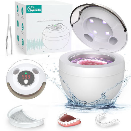 Picture of Aotuda Ultrasonic Retainer Cleaner Toothbrush