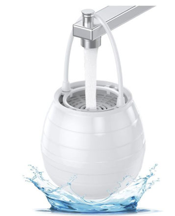 Picture of Bath Faucet Filter White Water