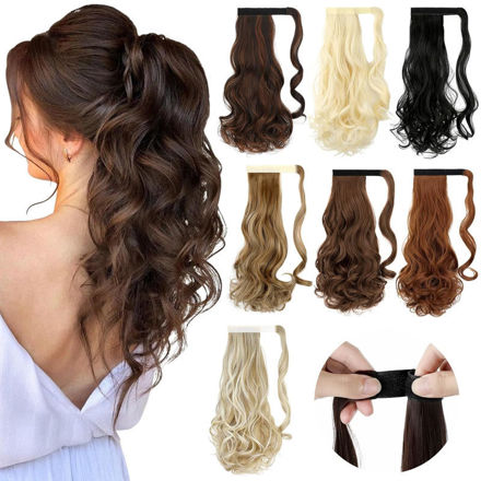 Picture of Ponytail Extension Hairpiece Extensions Synthetic
