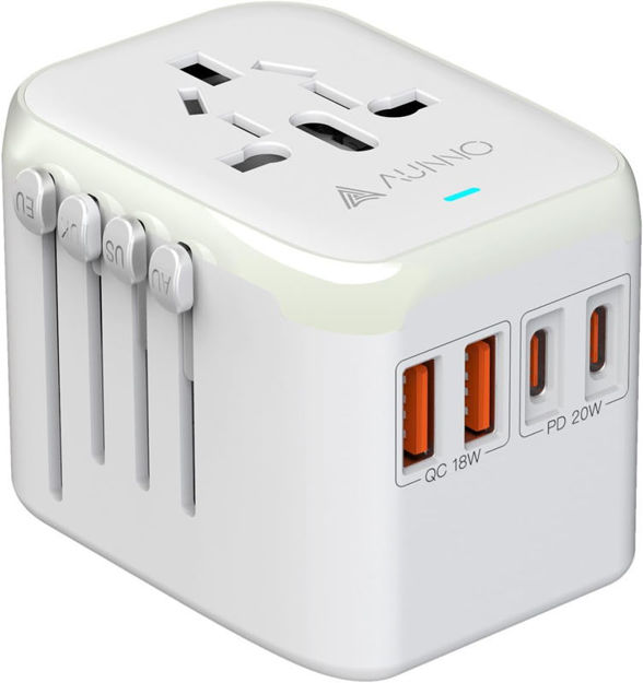 Picture of Universal Adapter Charging Australia White