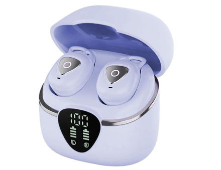 Picture of Wireless Earbuds Bluetooth Headphones Cancelling Purple