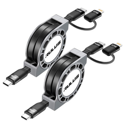 Picture of Retractable Lightning Charging Android