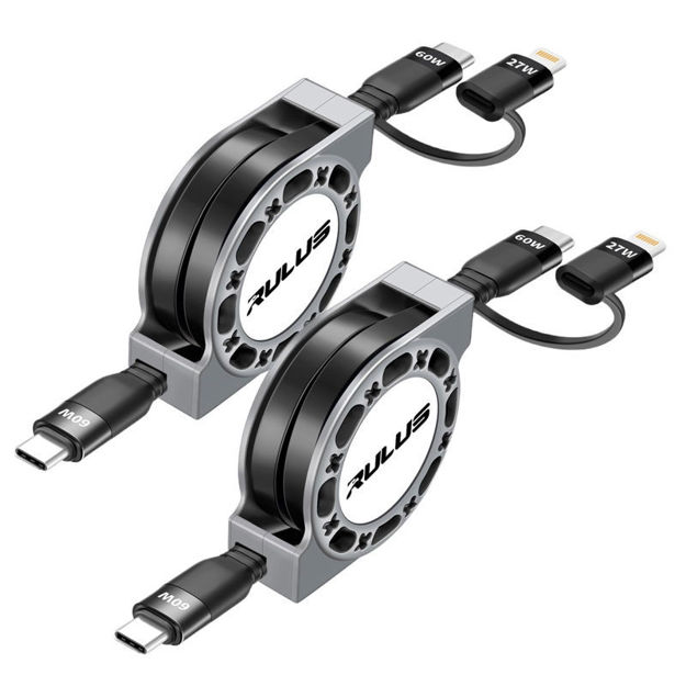 Picture of Retractable Lightning Charging Android