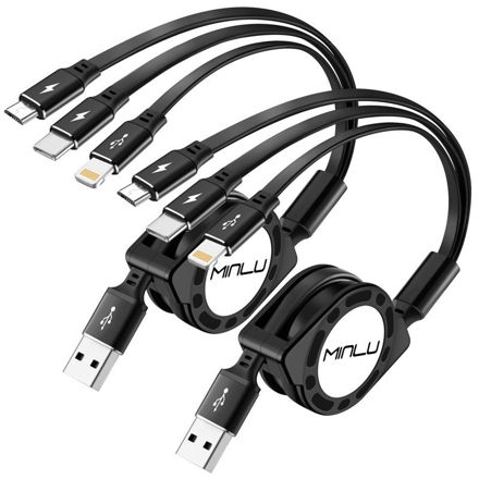 Picture of Retractable Charger Multiple Charging Samsung