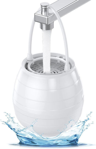 Picture of Bath Faucet Filter White Water