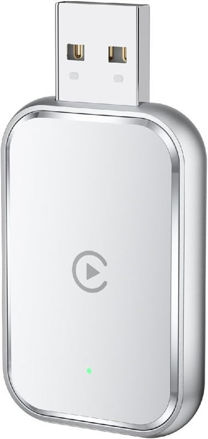 Picture of Wireless Adapter for Wired CarPlay, Wireless CarPlay Adapter ONLY for Car's with Built-in Wired CarPlay White