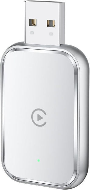 Picture of Wireless Adapter for Wired CarPlay, Wireless CarPlay Adapter ONLY for Car's with Built-in Wired CarPlay White