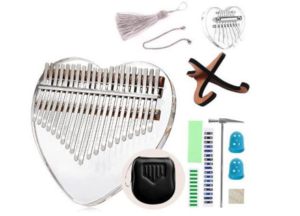 Picture of Kalimba 21 Keys Clear Crystal