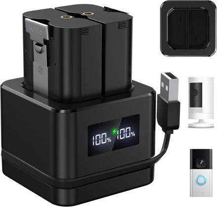 Picture of Rechargeable Doorbell Spotlight Peephole Charging