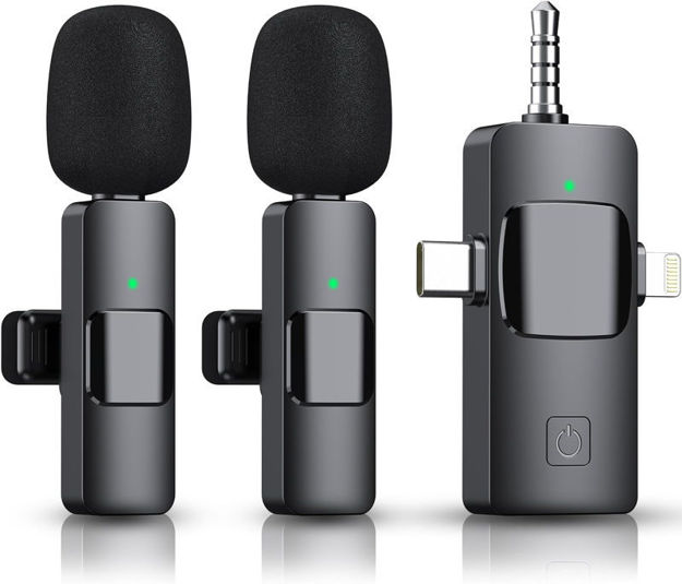 Picture of Microphone Wireless Recording Streaming
