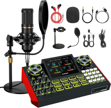 Picture of Podcast Microphone Equipment Condenser Streaming