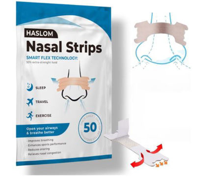 Picture of Nasenstrips Schritt f%C3%BCr Schritt Anleitung Schnarchstopper erholsamen Schnarchen